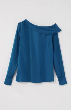 Soft Luxe One-Shoulder Top
