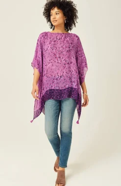 Soft Printed Poncho