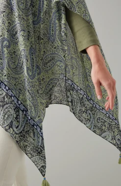 Soft Printed Poncho