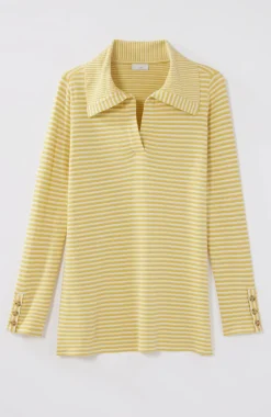 Soft-Knit Collared Tunic