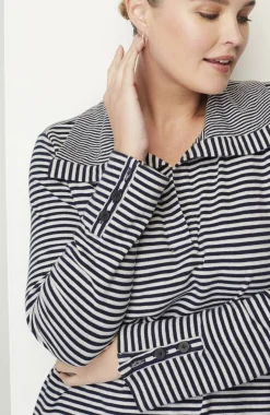 Soft-Knit Collared Tunic