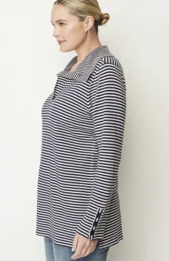 Soft-Knit Collared Tunic