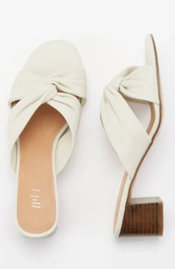 Soleil Knotted Block-Heels