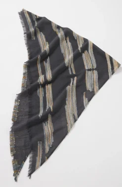 Space-Dyed Textured Triangle Scarf