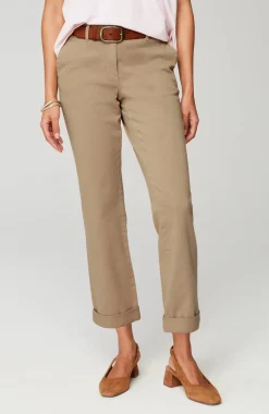 Straight-Leg Chino Pants