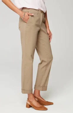 Straight-Leg Chino Pants