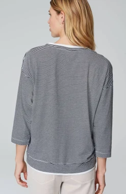 Striped Double-Layer Tee