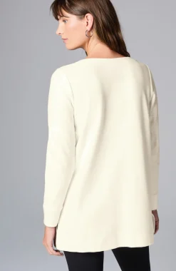 Textured Patch-Pocket Tunic