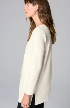 Textured Patch-Pocket Tunic