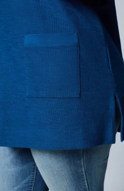 Textured Patch-Pocket Tunic