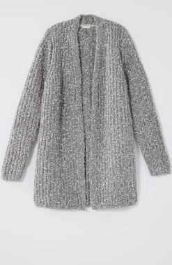 Textured Two-Tone Cardi