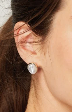Textured-Metal Earring Set