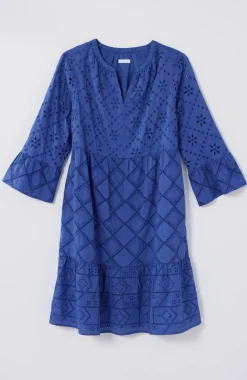 Tiered Eyelet Dress