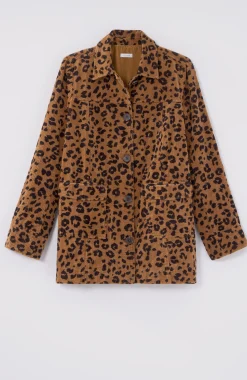 Tumbled-Cord Coat