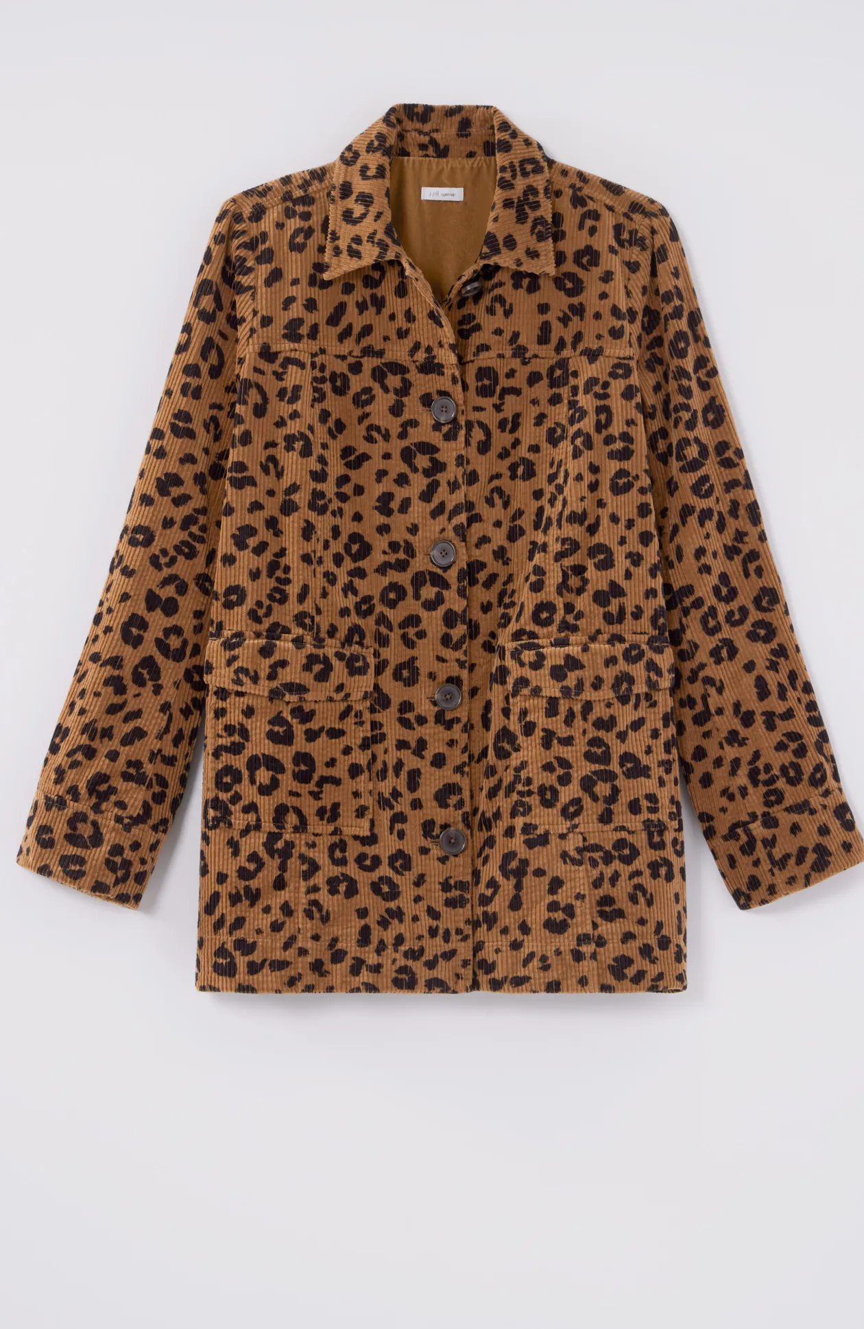 Tumbled-Cord Coat