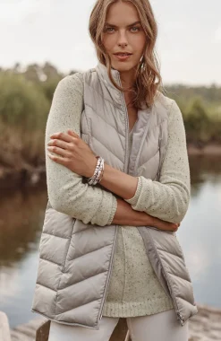 Tweeded-Cotton Sweater Tunic