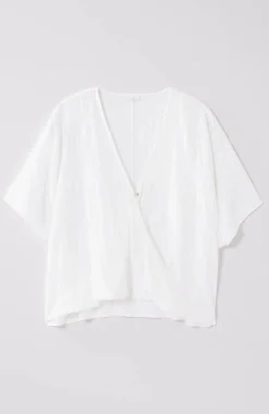 Twisted-Front Poncho