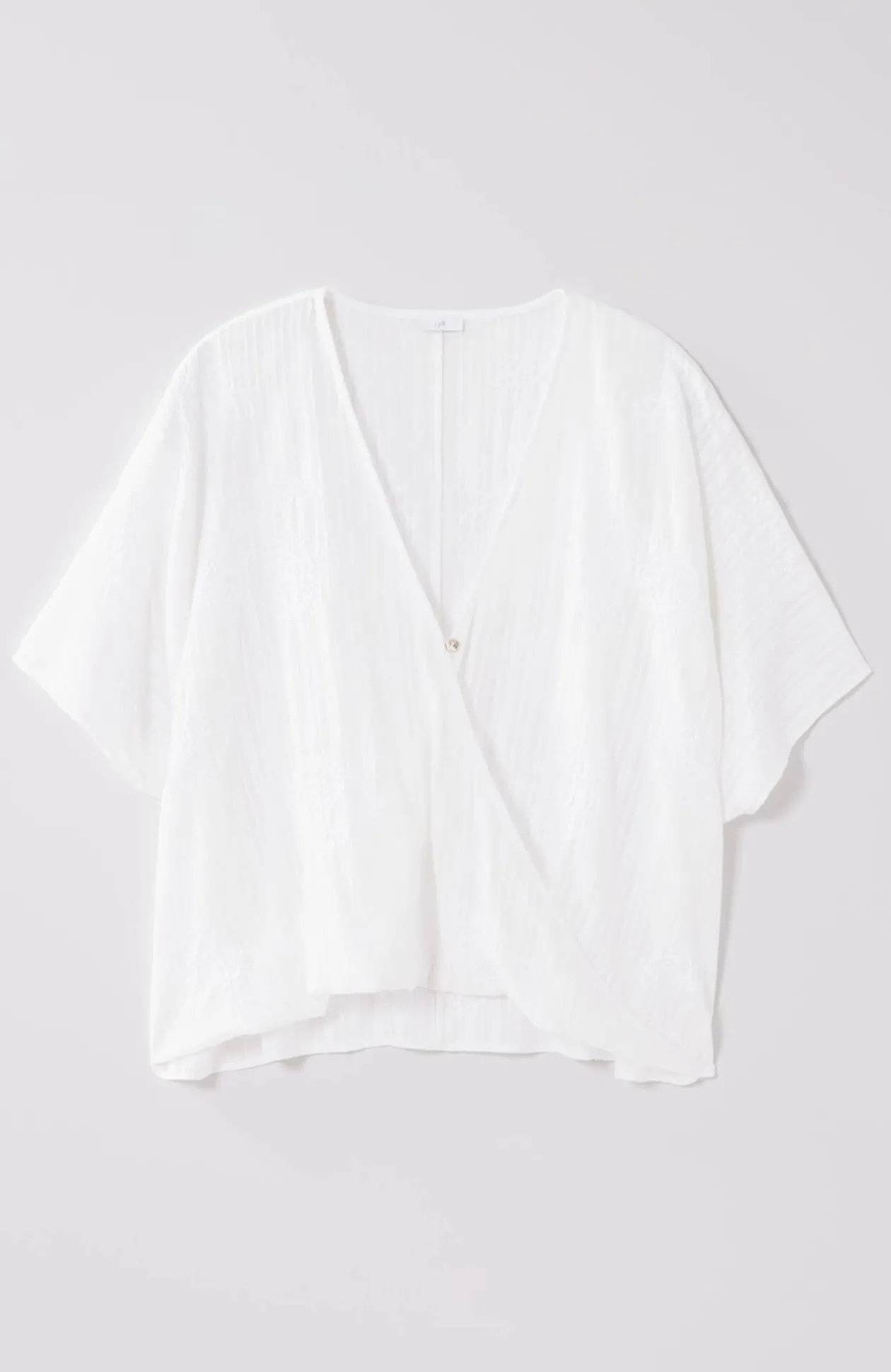 Twisted-Front Poncho
