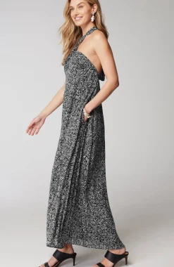 Twisted-Halter Dress