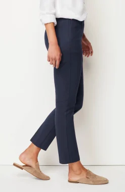 Versatile Cotton-Stretch Slim-Leg Pants
