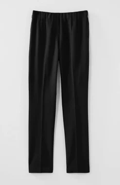 Versatile Cotton-Stretch Slim-Leg Pants