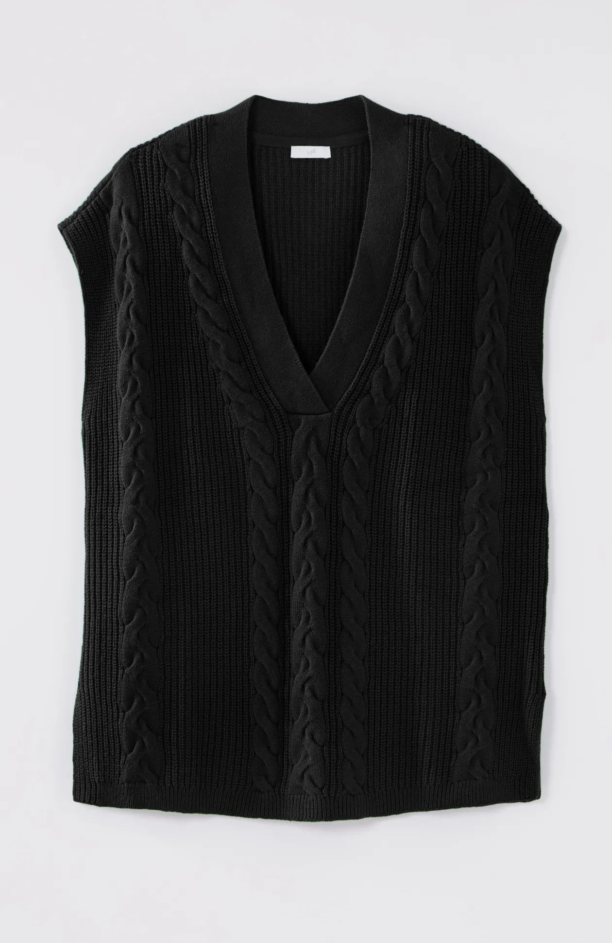 V-Neck Cable Vest