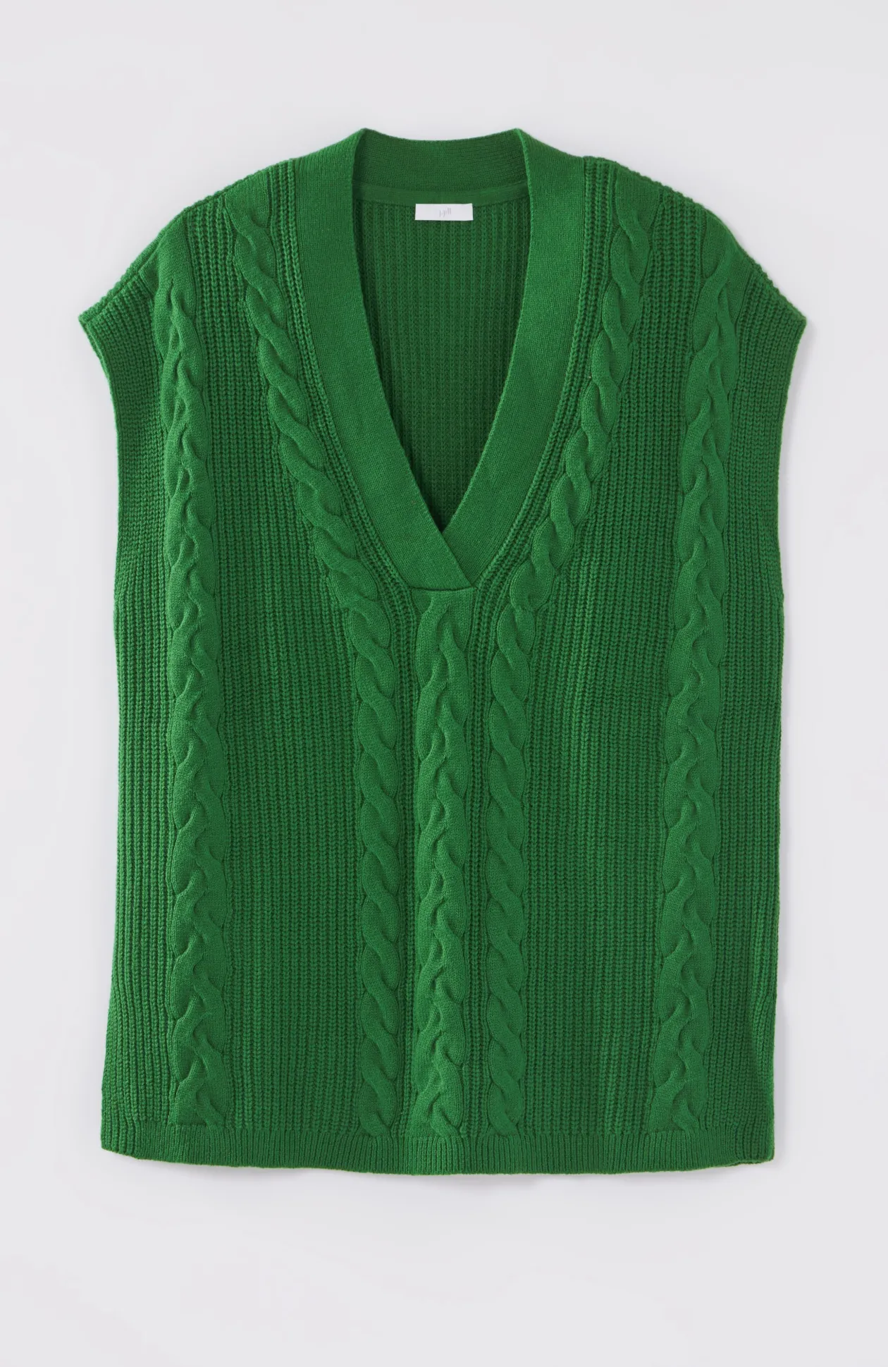 V-Neck Cable Vest