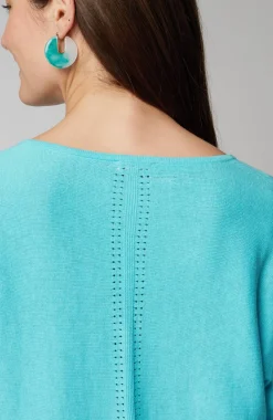 V-Neck Dolman Pullover Sweater