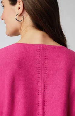 V-Neck Dolman Pullover Sweater