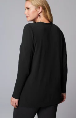 V-Neck Sweater Tunic