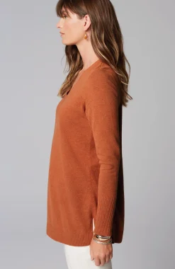 V-Neck Sweater Tunic