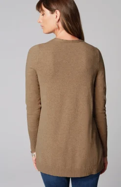 V-Neck Sweater Tunic