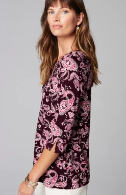 Wearever Ballet-Sleeve Crew-Neck Top