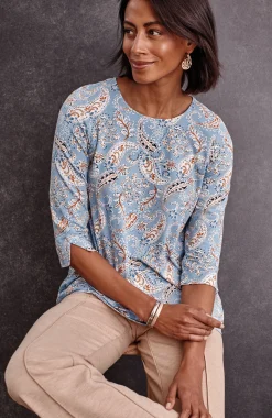 Wearever Ballet-Sleeve Crew-Neck Top