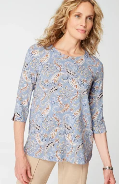Wearever Ballet-Sleeve Crew-Neck Top