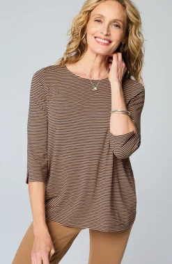 Wearever Ballet-Sleeve Crew-Neck Top