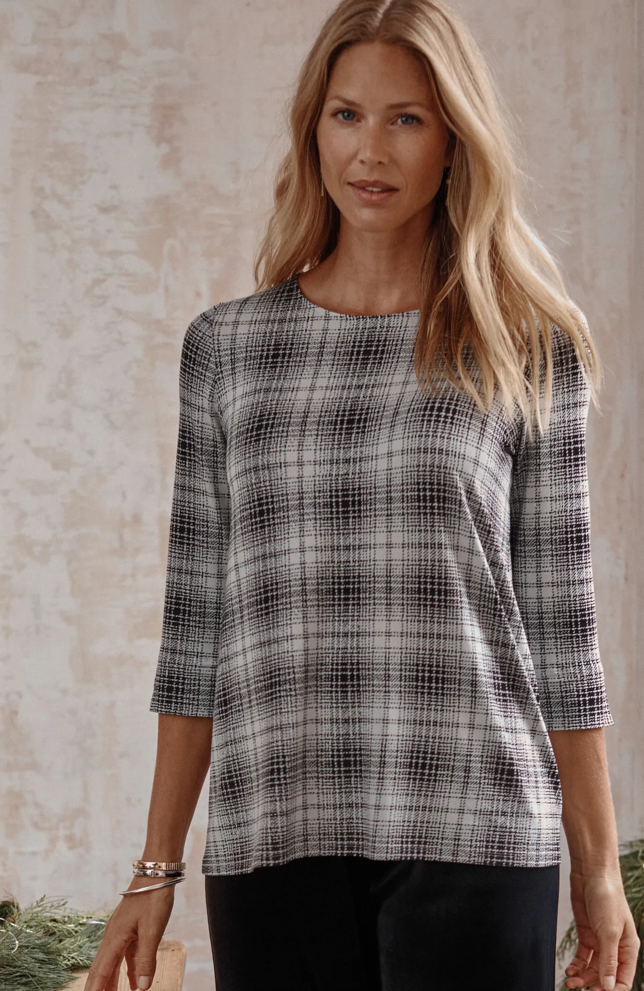 Wearever Ballet-Sleeve Crew-Neck Top