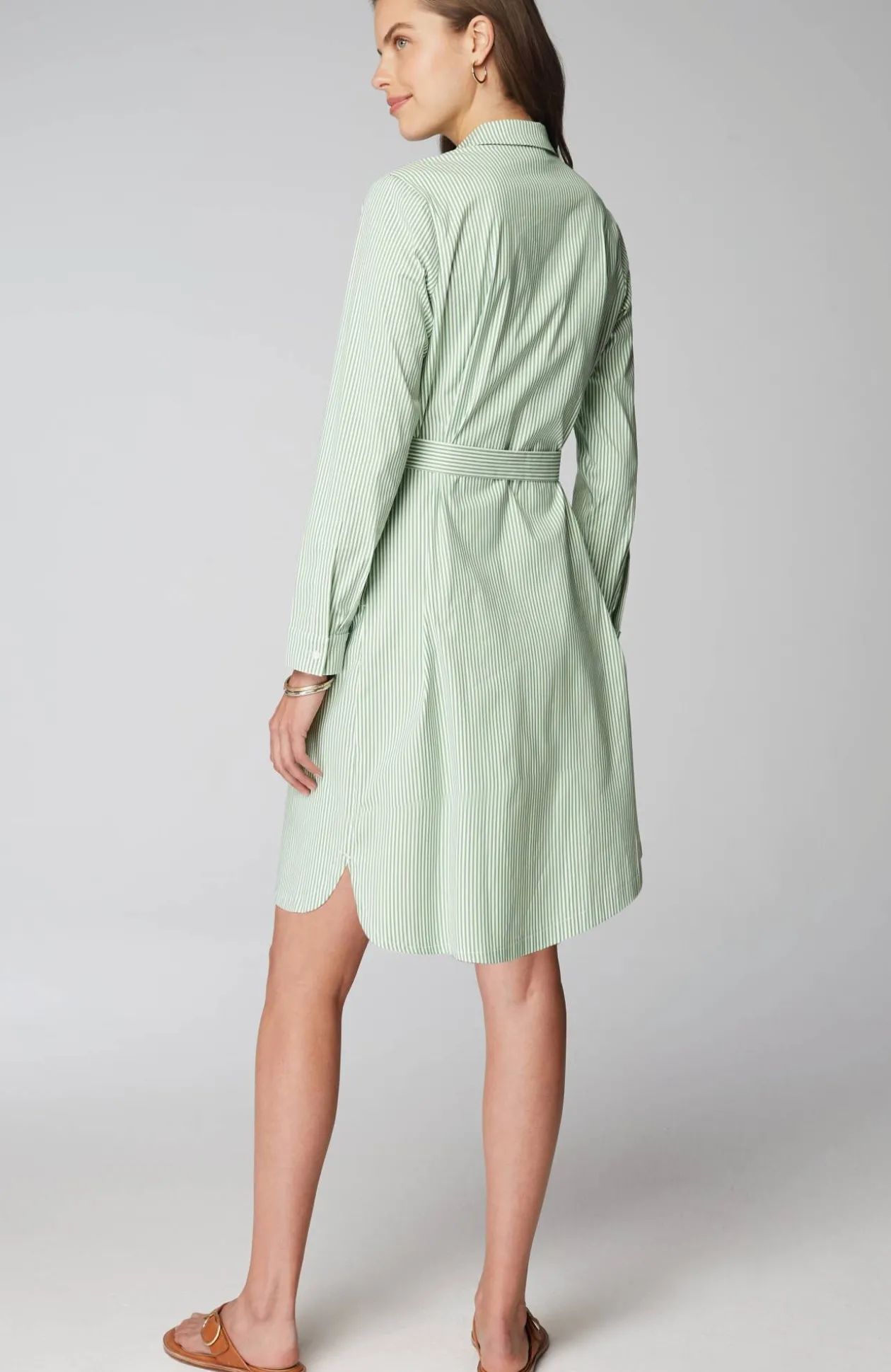 Wearever Belted Shirtdress