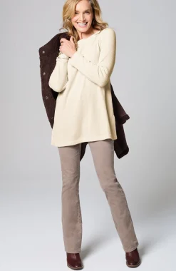 Wearever Boat-Neck Chenille Tunic