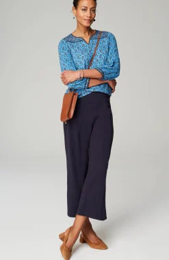 Wearever Border-Yoke Top