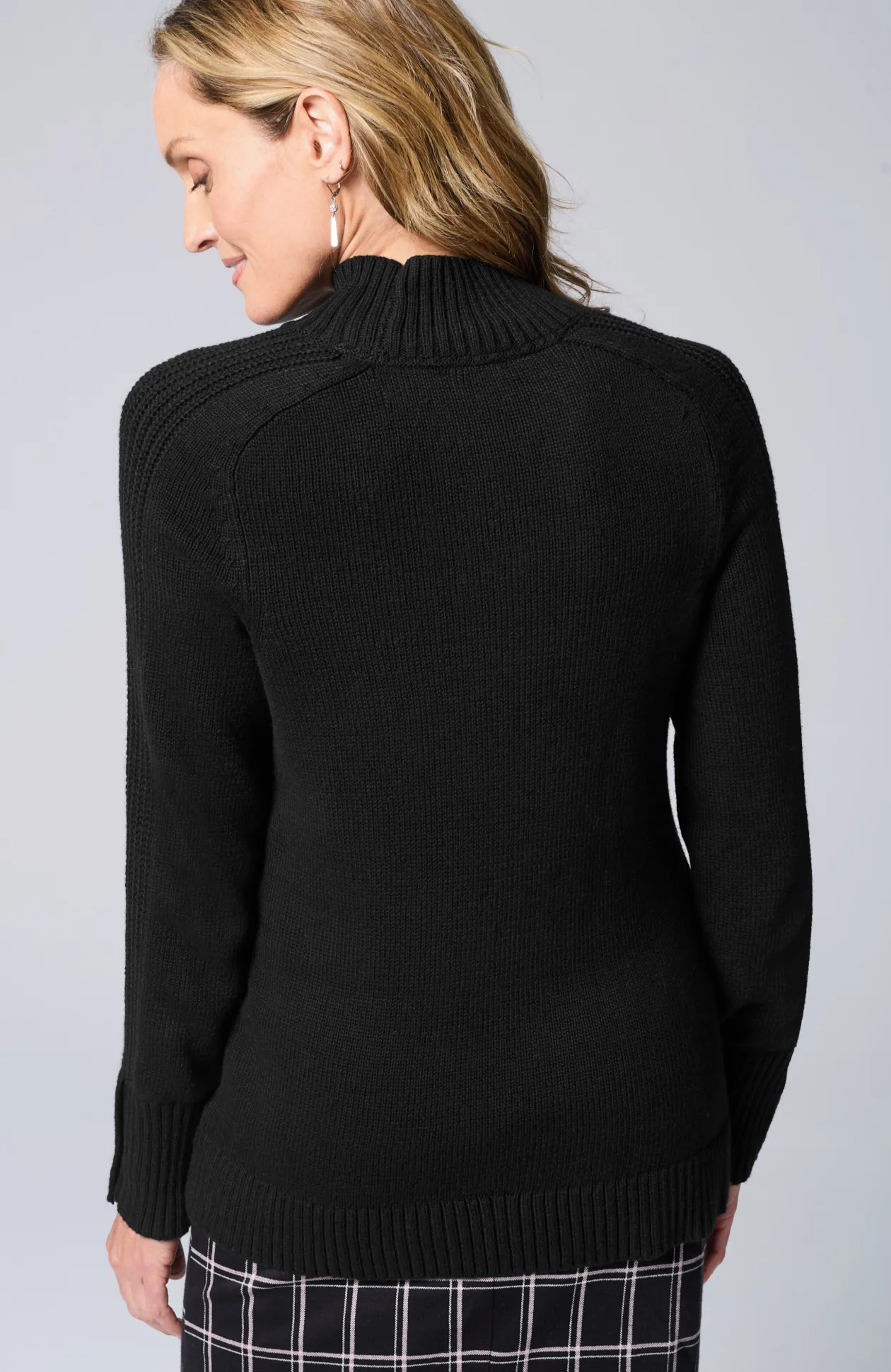 Wearever Button-Cuffed Sweater