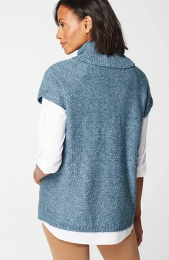 Wearever Cowl-Neck Short-Sleeve Sweater