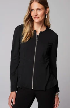 Wearever Double-Face Jersey Zip Jacket