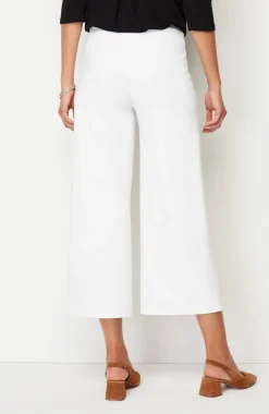 Wearever Double-Face Jersey Pintucked Crops