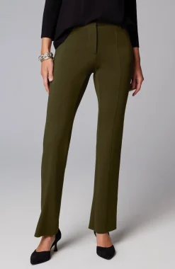 Wearever Double-Face Jersey Boot-Cut Trousers