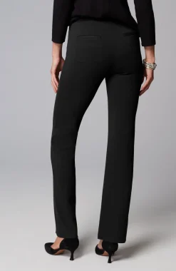 Wearever Double-Face Jersey Boot-Cut Trousers