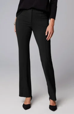 Wearever Double-Face Jersey Boot-Cut Trousers