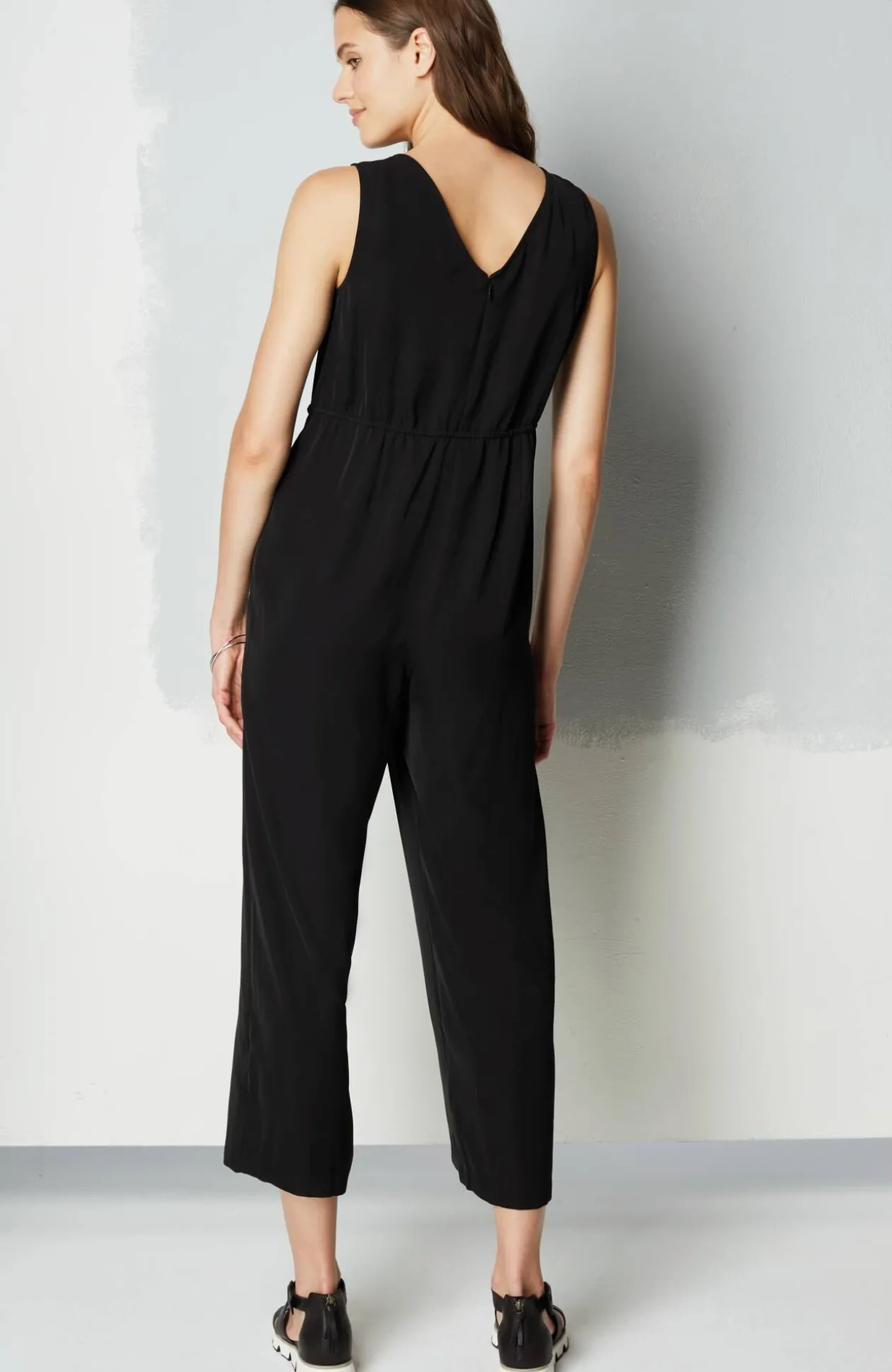 Wearever Double-V-Neck Jumpsuit