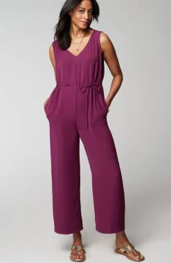 Wearever Double-V-Neck Jumpsuit