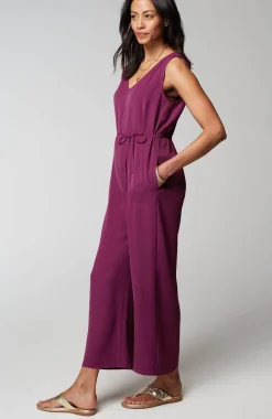 Wearever Double-V-Neck Jumpsuit